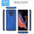Samsung Galaxy Note 9 Hülle mit gehärtetem Glas Olixar Manta - Blau 2