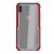 Coque iPhone XS Ghostek Cloak 4 – Coque robuste – Rouge / transparent 3