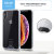Olixar ExoShield Tough Snap-on iPhone XS Max Skal - Crystal Clear 3