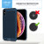 Olixar MeshTex Apple iPhone XS Max Slim Case - Blue 4