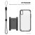 Coque iPhone XR Rearth Ringke Fusion Kit 3-en-1 – Noire fumée 2