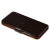 Housse iPhone XS VRS Design Dandy portefeuille simili cuir – Marron 5