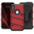 Coque iPhone XS Max Zizo Bolt avec protection d'écran – Rouge / noir 2