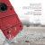 Funda iPhone XS Max Zizo Bolt Series con protector pantalla-Roja/Negra 7
