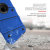 Zizo Bolt iPhone XS Max Tough Case & Screen Protector - Blue / Black 7