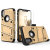 Zizo Bolt iPhone XS Max Tough Case & Screen Protector - Goud / Zwart 2