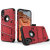 Zizo Bolt iPhone XR Tough Hülle & Displayschutzfolie - Rot / Schwarz 2