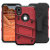 Zizo Bolt iPhone XR Tough Hülle & Displayschutzfolie - Rot / Schwarz 3