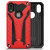 Zizo Static iPhone XR Tough Case & Kickstand - Red / Black 3