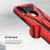 Zizo Static iPhone XR Tough Case & Kickstand - Red / Black 6