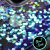 Case-Mate iPhone XR Waterfall Glow Glitter Hülle - Purple Glow 2