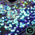 Case-Mate iPhone XS Max Waterfall Glow Glitter Case - Purple Glow 2