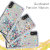 Coque iPhone XR Zizo ZV Glitter Star Design – Paillettes argentées 4