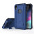 Olixar Manta iPhone XR Tough Case with Tempered Glass - Blue 2