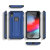 iPhone XR Hülle mit gehärtetem Glas Olixar Manta - Blau 4