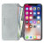 Krusell Broby iPhone XR 4 Card Slim Folio Wallet Case - Grey 4