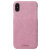 Krusell Broby iPhone XS Slim Premium Leather Cover Case - Pink 2