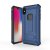 Olixar Manta iPhone XS Tough Case with Tempered Glass - Blue 6