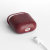 Krusell Sunne AirPod Genuine Leather Case - Red 4