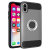 Olixar ArmaRing iPhone XS Finger Loop Tough Case - Silver 2
