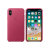Official Apple Leather iPhone X Case - Fuchsia 2