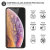 Kit protection verre trempé iPhone XS Olixar EasyFit compatible coque 5