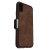 OtterBox Strada Folio iPhone XS Max Leather Wallet Case - Espresso 6