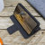 Housse iPhone XS Olixar portefeuille simili cuir avec support – Noire 5