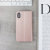 Housse iPhone XS Olixar portefeuille simili cuir av. support – Or rose 3