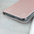 Olixar Lederen stijl portemonnee iPhone XS Case - Rose Goud 5