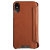 Vaja Wallet Agenda iPhone XS Max Premium Leather Case - Tan 3