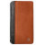 Vaja Wallet LP iPhone XS Max Premium Leather Case - Black / Tan 2