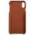 Vaja Grip iPhone XS Max Premium Leather Case - Tan 4