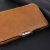 Vaja Agenda MG iPhone XS Premium Leather Flip Case - Tan 6