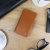 Vaja Wallet Agenda iPhone XS Premium Leather Case - Tan 5