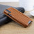 Vaja Wallet Agenda iPhone XS Premium Leather Case - Tan 6