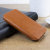 Vaja Wallet Agenda iPhone XS Premium Leather Case - Tan 8