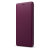 Official Sony Xperia XZ3 SCSH70 Style Cover Stand Case - Bordeaux Red 4