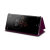 Original Sony Xperia XZ3 Style Cover Stand Tasche - Bordeauxrot 7