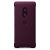 Official Sony Xperia XZ3 SCTH70 Style Cover Touch Case - Bordeaux Red 3
