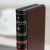 Housse OnePlus 6T Olixar X-Tome simili cuir – Livre ancien – Marron 3