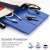 ESR iPad Pro 11 Folding Stand Smart Case - Blue 7