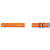 Official Samsung Gear Sport R600 Premium Nato Strap - Orange & White 3