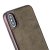 Coque iPhone XS Max Ted Baker ConnecTed – Cuir véritable – Gris choc 3