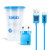 Superjuice Qualcomm Quick Charge Mains Charger and Micro USB - Blue 7
