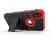 Zizo Bolt iPhone XS Max Tough Case & Screen Protector - Black / Red 7
