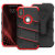 Funda iPhone XS Max Zizo Bolt con Protector de Pantalla - Negra / Roja 8