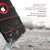 Funda iPhone XS Zizo Bolt Series con protector pantalla-Roja/Negra 6