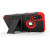 Funda iPhone XS Zizo Bolt Series con protector pantalla-Roja/Negra 7