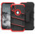 Funda iPhone XS Zizo Bolt Series con protector pantalla-Roja/Negra 8